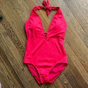 CleanWater Red One-piece Swimsuit